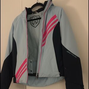 Obermeyer Light Blue Ski Jacket